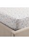Roarsome Fitted Sheet 120x200+33cm-Blue