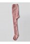 Plain Pink Girls' Socks 3-4 Years Old - 2