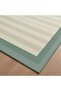 West Stripe Soft & Comfort Rug 200x290cm - Green - 2