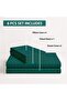 MOONCEE 6Pcs Bed Sheet King Size Set With Duvet Cover 220x240 Microfiber Bed Sheets Bedding Set - 3