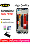 شاشة LCD سوداء مع إطار مقاس 6.74 بوصة IPS لهاتف Note 70 LCD RMX5313 مع شاشة لمس رقمية - 8
