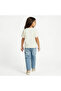 Round Neck Short Sleeves T-shirt with Unicorn Sequin Detail - 4