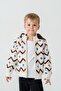 Boy's Removable Hooded Inside Velsoft Winter Knitwear Thick Cardigan 23202 - 2