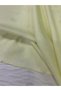 Striped Linen Fabric - White with Yellow Stripes - 4