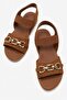 Single Buckle Ribbed Women's Sandals Taba - 4
