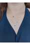 Pearl Heart Solitaire Model Steel Necklace