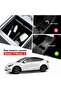 Tesery Tesla Model 3 & Y Black Velvet Console Organizer Tsl-0274A Storage Box - 2