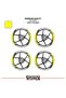 Cfmoto 450Sr Wide Wheel Fairing Sticker Decal Model Set of 16 Stickers High Quality - 2