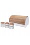 Set Chlebak din metal alb - 2