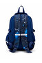Galaxy Printed Five-Compartment Orthopedic Bag with Accessories, Pen Holder and Thermos Lunch Box School Bag Set - 4