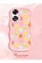 Oppo A60 Compatible Case Camera Protector Pink Silicone Couple Phone Case Floral Pattern - 2