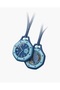 Vintage Hanging Bag Clock Stylishly Designed Bag Ornament Decorative Accessory - 2