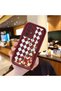Samsung Galaxy A32 Compatible Case Camera Protector Burgundy Silicone Couple Phone Case Floral Pattern