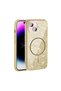 iPhone 15 Case Non-Spill Glitter Silicone Magsafe Camera Raised Tkng - 5