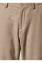 Regular Fit Dobby Flexi Waist Formal Trousers - 4