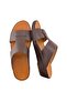 ( N-2010 ) Handmade Arabic Men's Slippers | Outdoor Arabic Sandals For Men | Full Leather