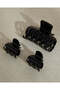 Women Black Hair Clip Set (Pack Of 3)