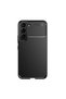 Galaxy S22 Plus Case Carbon Look Silicone with Camera Protection Ultimate Protection Tkng - 2