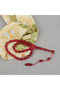 Fire Amber Capsule Cutting System, Wrist Length 5X8Mm, Rosary Red - 2