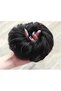 Messy Bun Scrunchie with Elastic Rubber Band, Updo Chignon Donut Ponytail Hairpiece,Ponytail Hair Extensions, Synthetic Tousled Hair for lady - 5