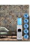 Water Cooler Jug Rack 5-Tier Water Storage Rack for 5 Bottles, Detachable Heavy Duty Water Bottle Rack - 4