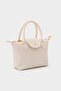 Bag Women's Shoulder Bag Handbag Crossbody Leather Mini Bag Small Nora Cream - 4