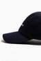 Motif-detail cotton twill cap - 3