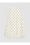 Black Crew Neck Polka Dot Balloon Dress - 2