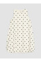 Black Crew Neck Polka Dot Balloon Dress - 7