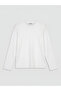Crew neck basic girl's t-shirt