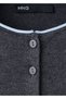 Knit cardigan with contrasting trims - 7