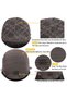 Brazilian Straight Human Hair None Lace Front Glueless Machinemade Short Bob Wigs for Women - 4