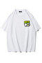 Unisex Oversize Ben Ten T-Shirt (White) - 2