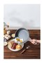2 Piece Swiss Granite Skillet Set, 20 and 26 CM, Non-stick, Oven Safe & Dishwasher Safe, Induction Compatible, PFOA PFOS Free - Dark Grey - 3