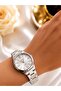 Silver Dial Silver Strap Wristwatch - 2