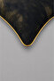 Jacquard Cushion Cover with Abstract Patterned Ribbing - 3