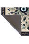 Eta Traditional Patterned Modern Woven Base Decorative Carpet Sdtamor2775 - 4