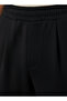 PLEATED OPEN HEM JOGGER - 4
