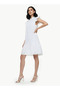 SLEEVELESS SCHFFLI DRESS WITH RUFFLES - 3