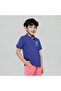Kids’ Slim Fit Lion Embroidered Cotton Polo - 7