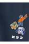 Navy Blue Boys' Brawl Stars Printed Jogger Sweatpants - 2