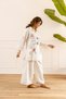 Cotton Flex Embroidered Co-ord Set for Women | 2 Piece Kurta Pant Set | Ethnic Indian Wear | Casual & Smart Casual Wear | Stylish Co-ord Set - 5