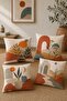 Abstract Stones Patterned 4-Piece Throw Pillow Cover Set - 2