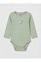 Crew Neck Printed Baby Boy Snap Fastener Bodysuit 2-Pack (W6) - 2