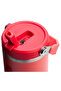 The Iceflow Flip Straw Thermos Cup with Straw 0.89 Lt Flask Coral - 3