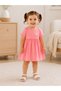 Girls Puff Sleeve Cotton Dress – Solid & Floral Summer Daywear - 5