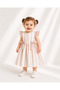 Vintage striped girl's dress and bonnet - 3