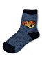 Boy's Blue Navy Blue 3-4 Years Old Figured 5-Piece Sock Set - 3