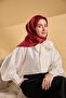 Twill Silk Scarf Chain Red - 2