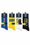 Licensed Fan Socks Unisex 4-Piece Adult Socks 1907 Socks Yellow Navy Blue Daily Socks Sports Socks Fb Gift Socks Canary Totem Socks Fb23070 - 2